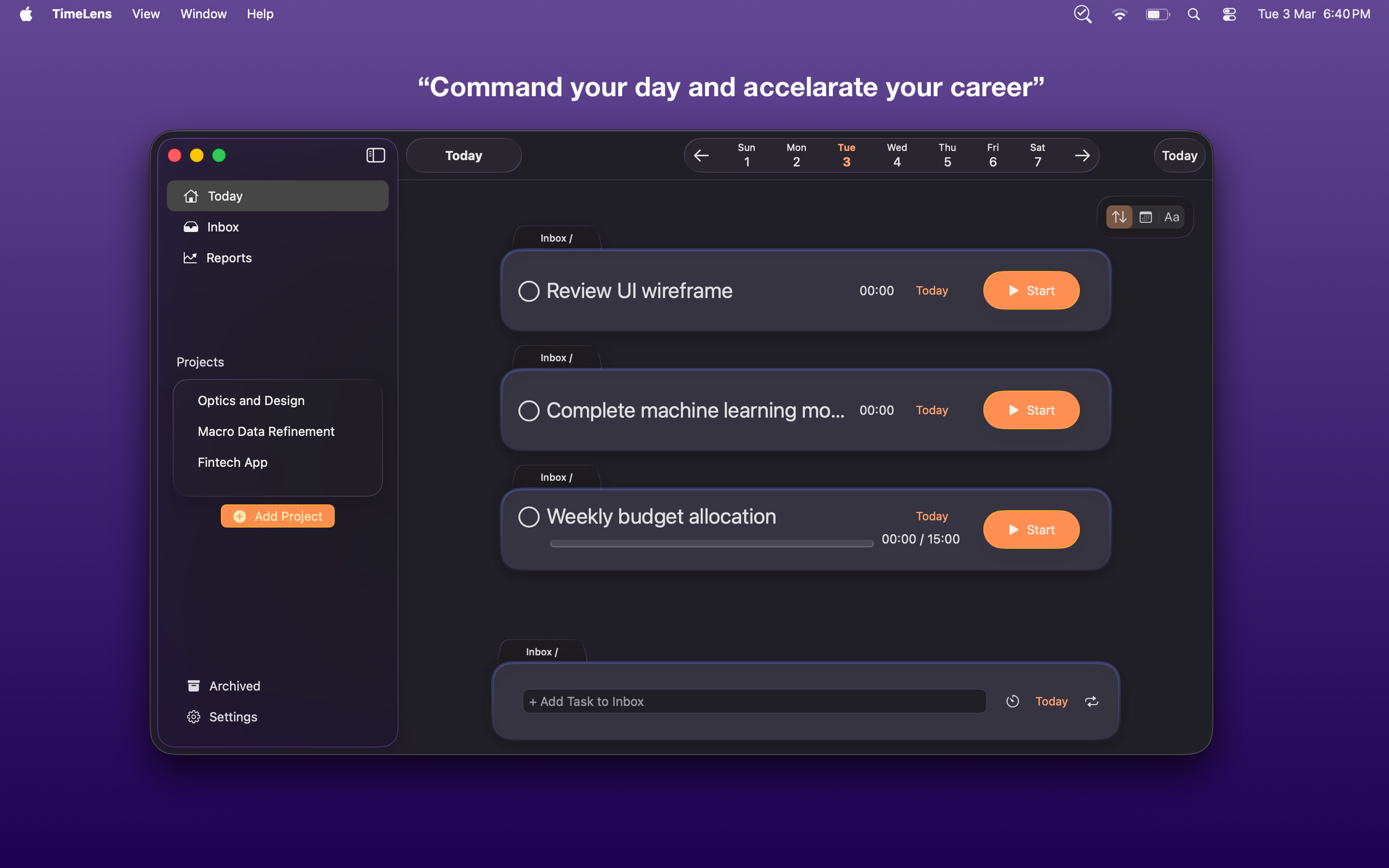 TimeLens screenshot 3